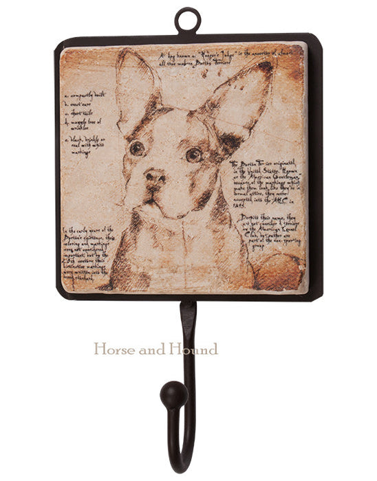 Boston Terrier Wall Hook