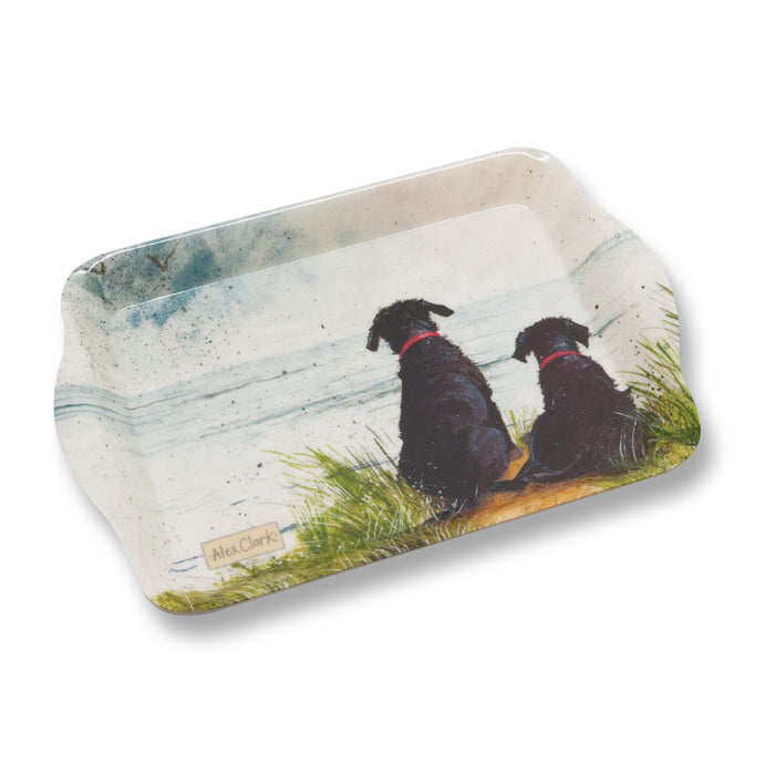 Labs on the Dunes Small Tray Melamine