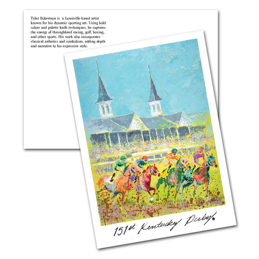 2025 Kentucky Derby Postcard - 151st Kentucky Derby Official Art