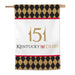 151st Kentucky Derby Vertical Flag 28" x 40"