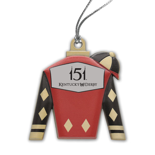 151st Kentucky Derby Jockey Silks Ornament