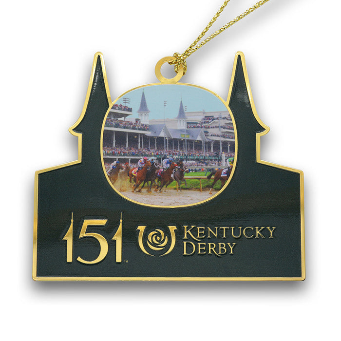 151st Kentucky Derby Twin Spires Ornament