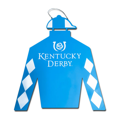 Kentucky Derby Door Hanger - Light Blue