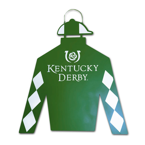 Kentucky Derby Door Hanger - Racing Green