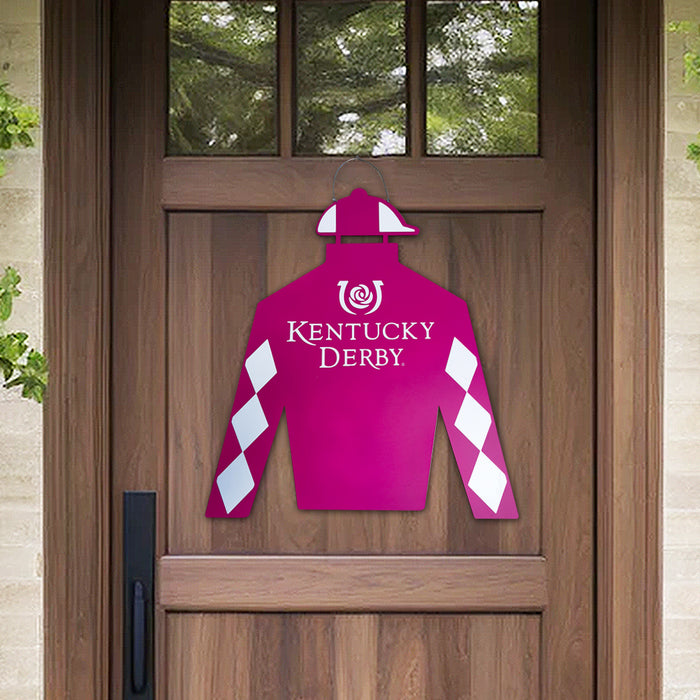 Kentucky Derby Door Hanger - Pink