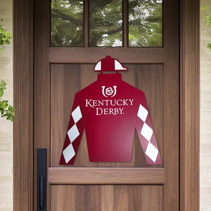 Kentucky Derby Door Hanger - Red