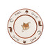 Fox & Horn Equestrian Dessert Plate