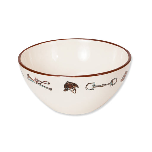 Fox & Horn Equestrian Cereal Bowl