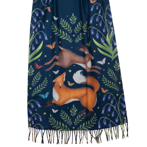 Fox & Hare Scarf - Wrap by Catherine Rowe