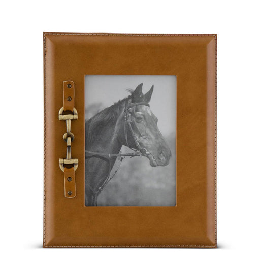 Snaffle Bit Tan Photo Frame - 5" x 7"