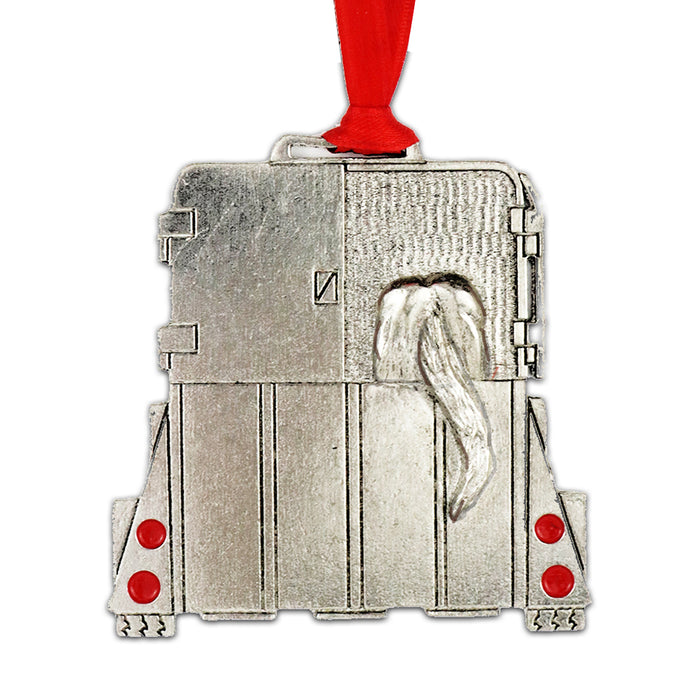 Horse Trailer Pewter Ornament