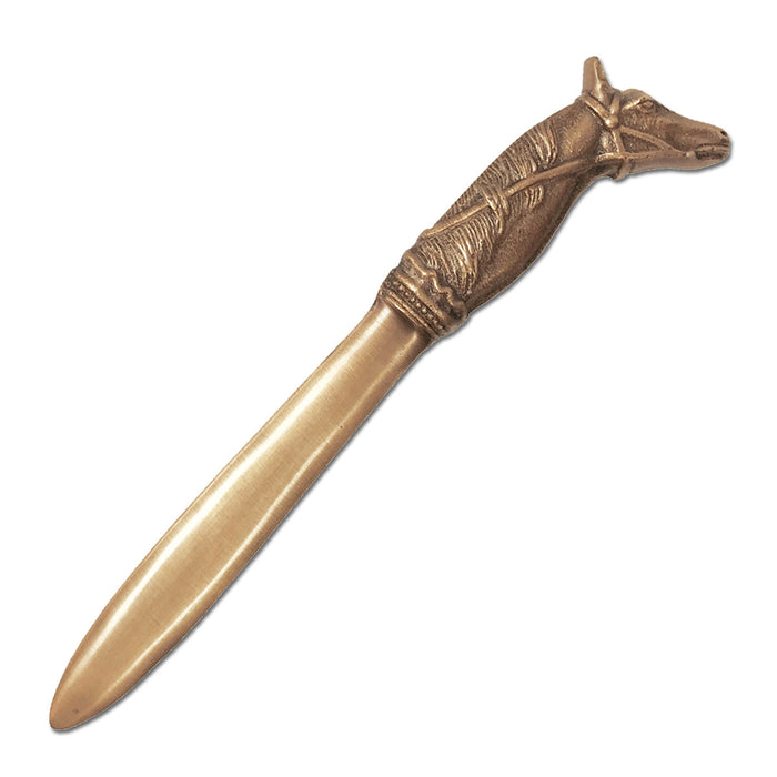 Equestrian Horse Brass Letter Opener