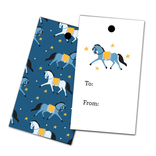 Trotting Out Equestrian Gift Tags