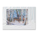 Winter's Beauty Deer Embossed Christmas Cards