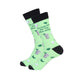 Here For the Mint Juleps Men's Socks - Green