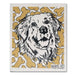 Golden Retriever Swedish Dishcloth