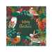 Christmas Forest Wildlife Paper Beverage Napkins