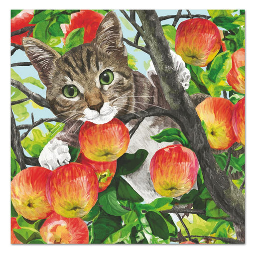 Cat in the Apple Tree Paper Luncheon Napkins