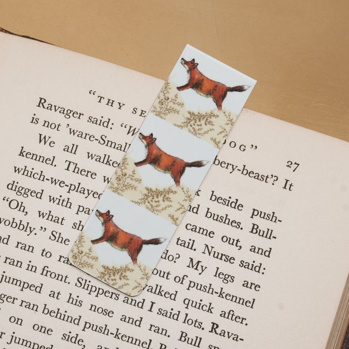 Red Fox Magnetic Bookmark