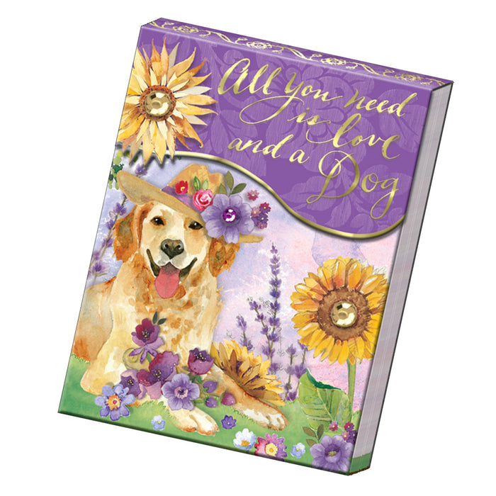 Golden Retriever Pocket Notepad