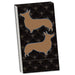 Art Deco Corgis Fold-Over Notepad