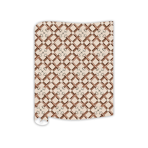 Equestrian Trellis Paper Table Runner