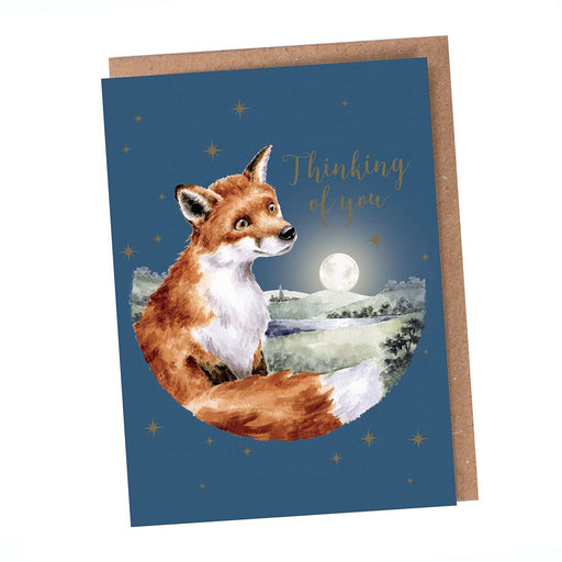 Thinking of You - Fox Note Card by Wrendale