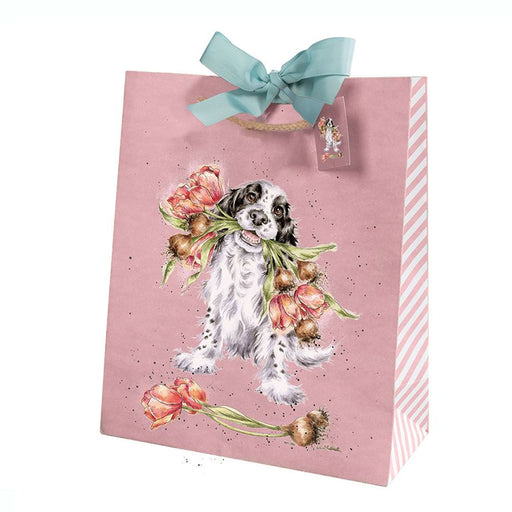 Blooming With Doggie Love Gift Bag by Wrendale