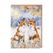 Footprints in the Snow Fox Christmas Cards by Wrendale