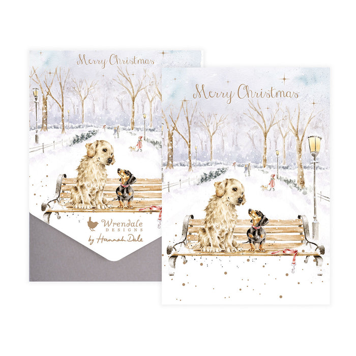 Christmas Cottage Wildlife Christmas Cards by Wrendale