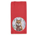 Winter Fox Red Kitchen Towel