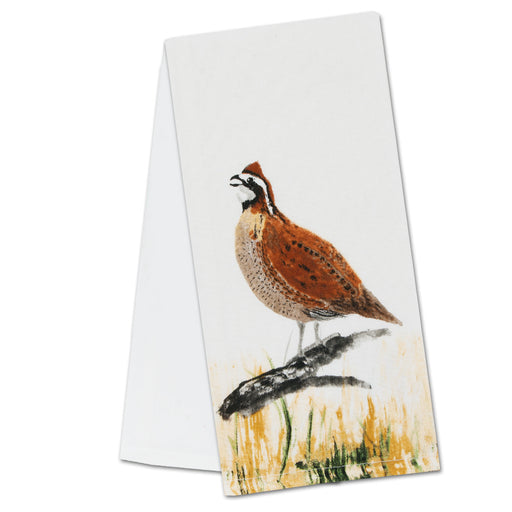 Quail Bird Cotton Kitchen Towel