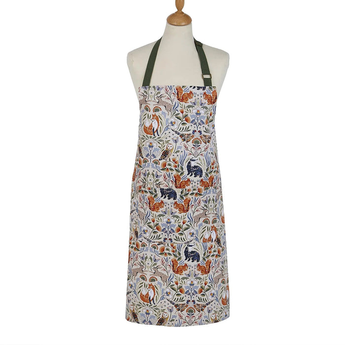 Blackthorn Woodland Animals Cotton Apron