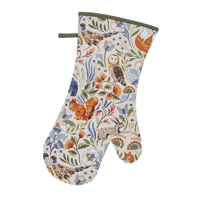 Blackthorn Woodland Animals Oven Mitt