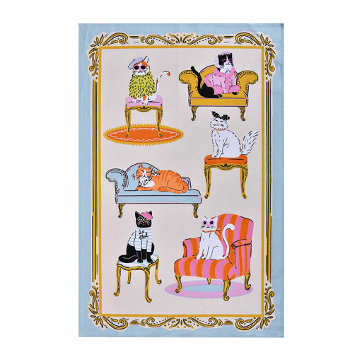 Cool Cats Cotton Kitchen Towel