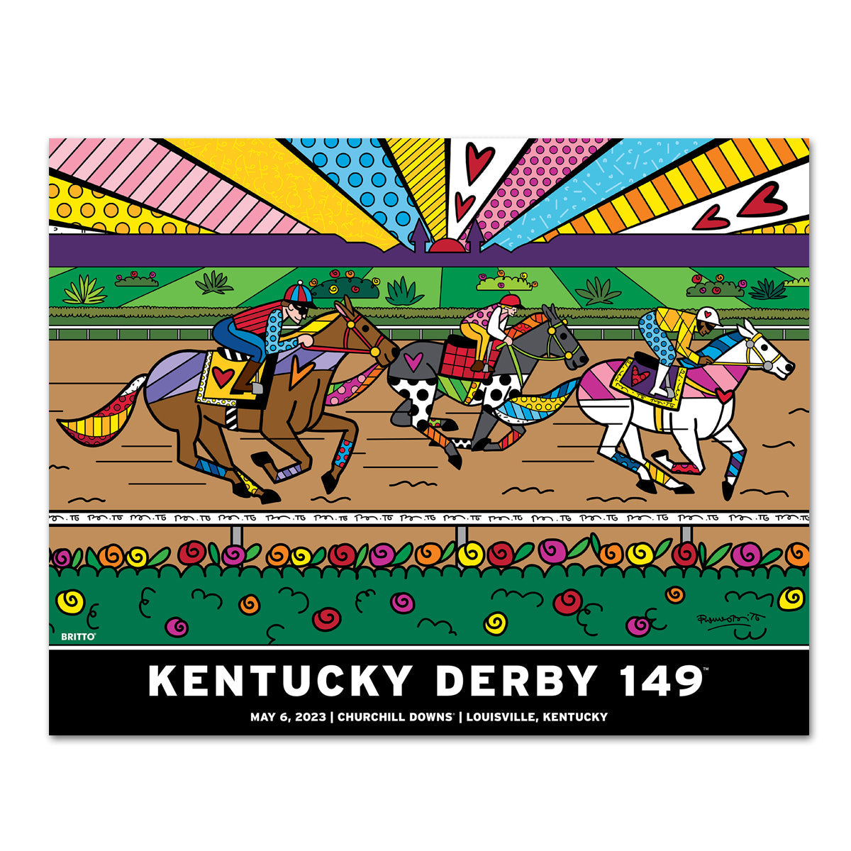 Derby Jockey Silks Earrings Kentucky (KY)