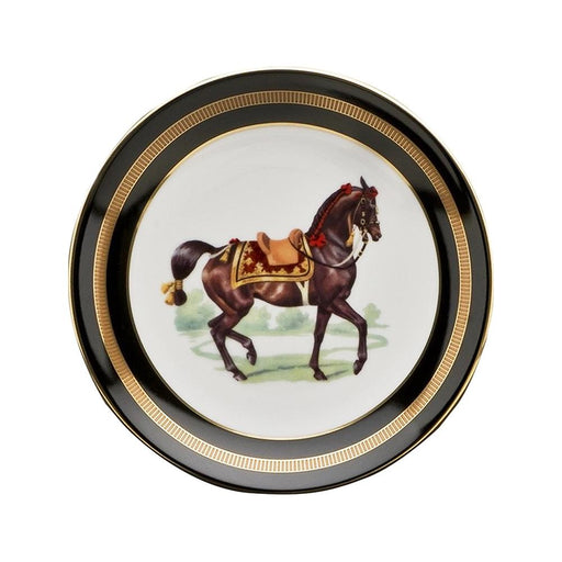 Cheval Chestnut Brown 5 piece Setting - Julie Wear Equestrian Tablewar —  Horse and Hound Gallery