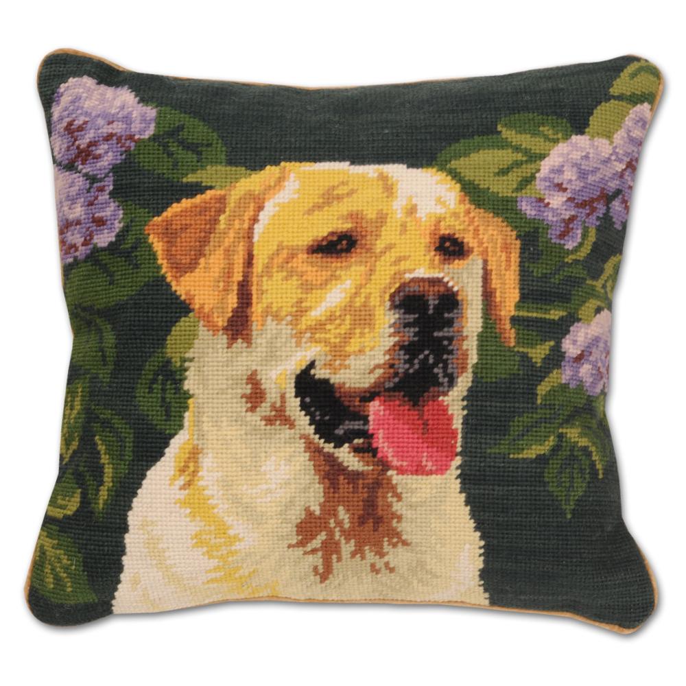 Yellow Labrador Pillow Cover Yellow Lab Gift Labrador Retriever Cushion  Labrador Gift Idea Labrador Retriever Pillow Red Cardinals Red Birds 