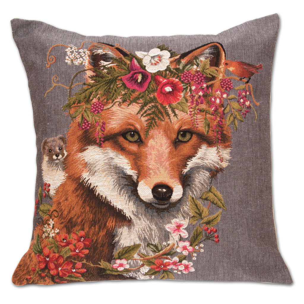 Forest Fantasy Fox Tapestry Pillow Horse and Hound Gallery