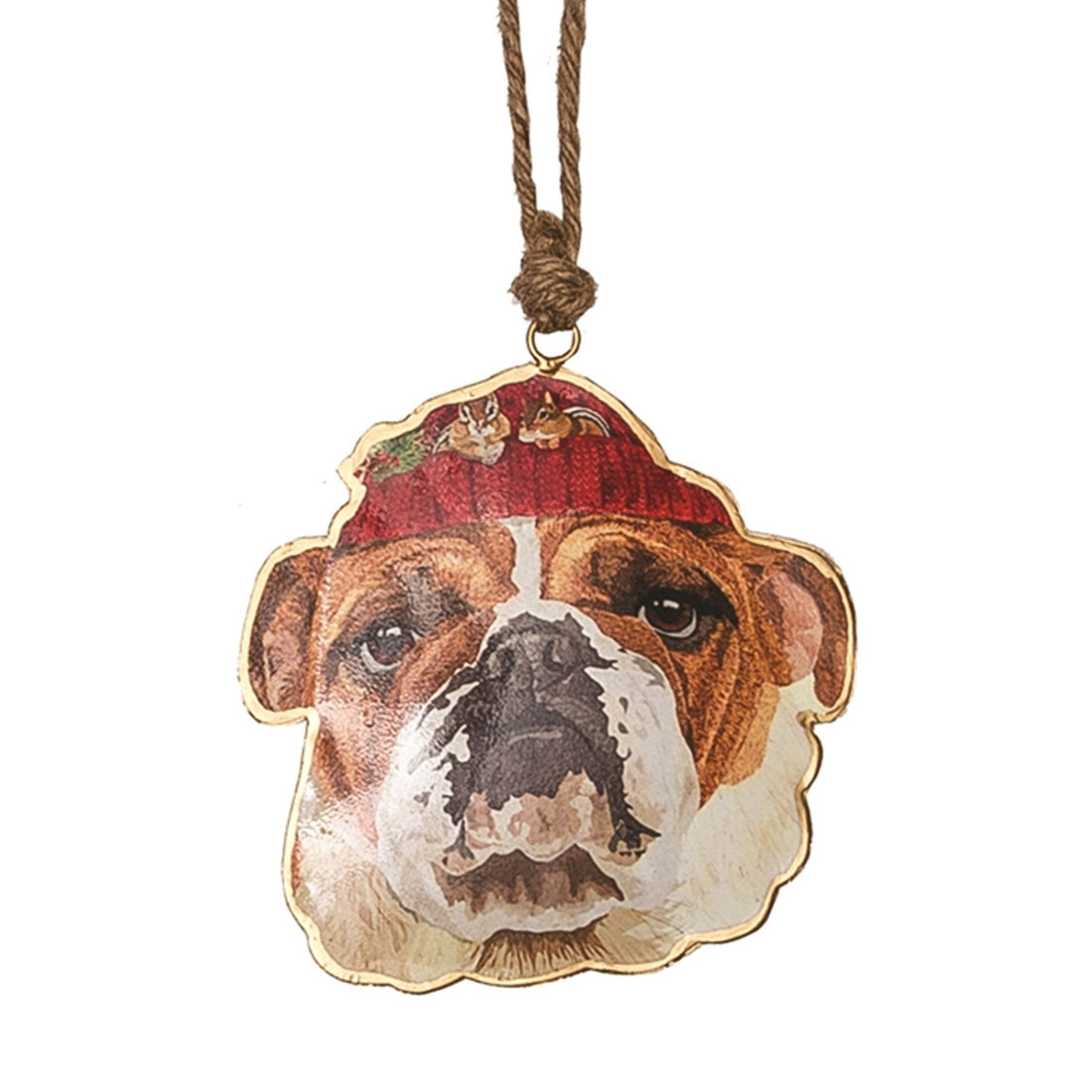 Bulldog Metal Christmas Ornament Horse and Hound Gallery